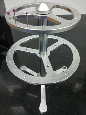 Multi-Tier Probe Storage Rack for CMM Fixture Kits with M2 and M3 Threaded Holders