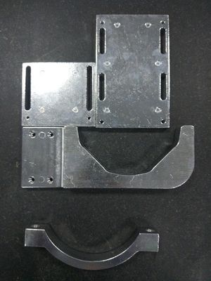 Optical Linear Encoder Aluminum Brackets for Grinding, Milling, and Lathe Machines