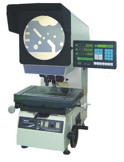 Optical Comparator with Switchable Lens, Programmable Z-Axis, and 90mm Measurement Range